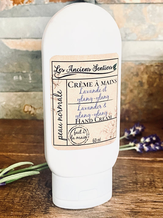 Crème à mains - Lavande et ylang-ylang 60 ml