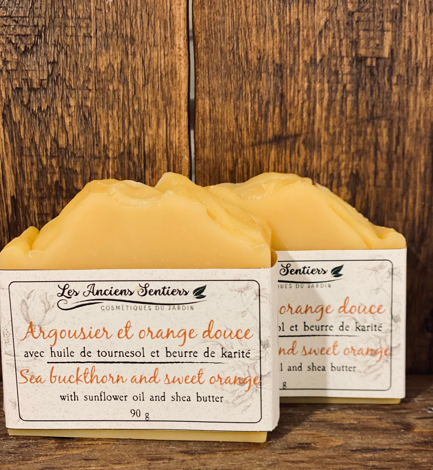 Savon Argousier et orange douce 90 g